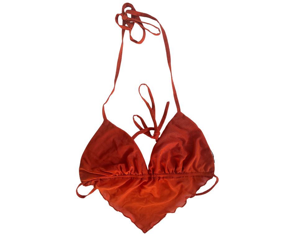 Bikini rojo fuego